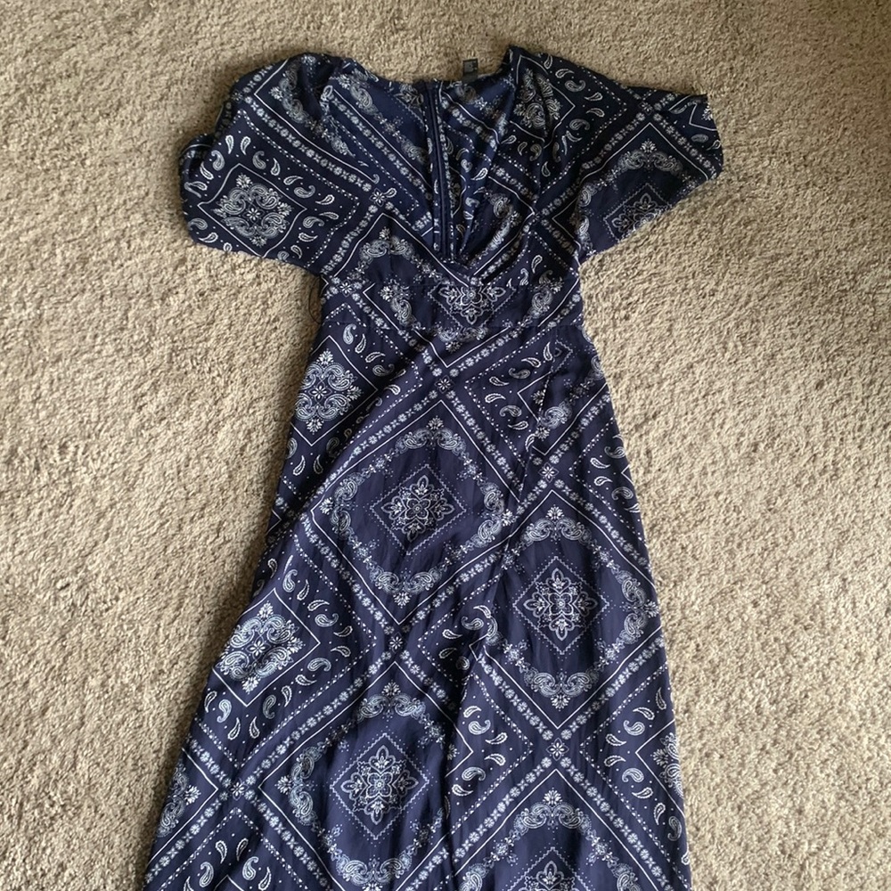 Navy Blue Dress